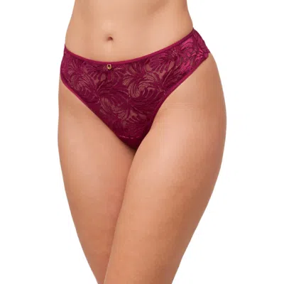 Montelle Intimates Vixen Thong In Red
