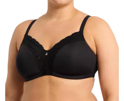 Montelle Intimates Wire-free Dream Bra In Black