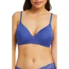 Montelle Intimates Wireless Convertible T-shirt Bra In Sapphire