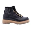 Montelliana Camelia Hiking Boot In Black In Black