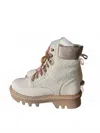 Montelliana Women's Eva Shearling Boot In Whi In Multi