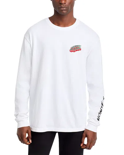 Monte's Fine Foods Old Ny In A Jar Long Sleeve Tee In White
