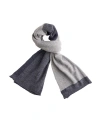 Monticelli Cashmere Cashmere Merino Ultra-soft Marled Knit Scarf