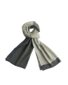 Monticelli Cashmere Cashmere Merino Ultra-soft Marled Knit Scarf
