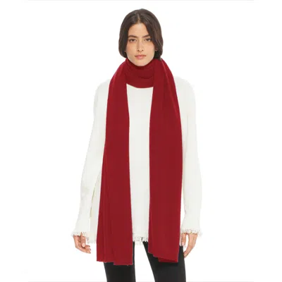 Monticelli Cashmere Essential Pure Cashmere Maxi Wide Scarf In Brown