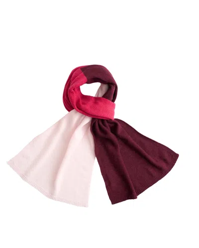 Monticelli Cashmere Pure Cashmere Butter-soft Wide Scarf In Multi