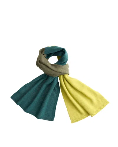 Monticelli Cashmere Pure Cashmere Butter-soft Wide Scarf In Multi
