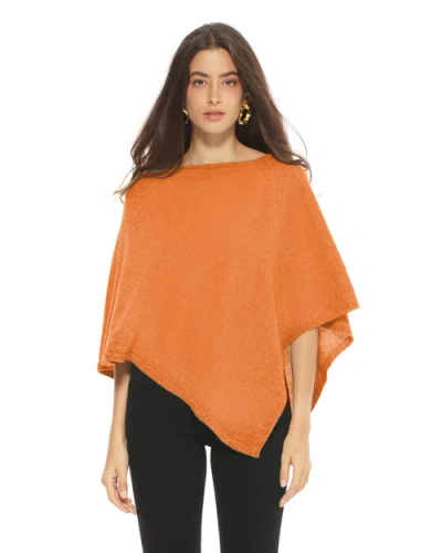 Monticelli Cashmere Pure Cashmere Capelet Poncho In Gold