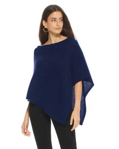 Monticelli Cashmere Pure Cashmere Capelet Poncho In Red