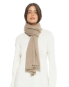 Monticelli Cashmere Pure Cashmere Cloud-soft Scarf In Brown
