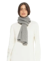 Monticelli Cashmere Pure Cashmere Cloud-soft Scarf In Gray