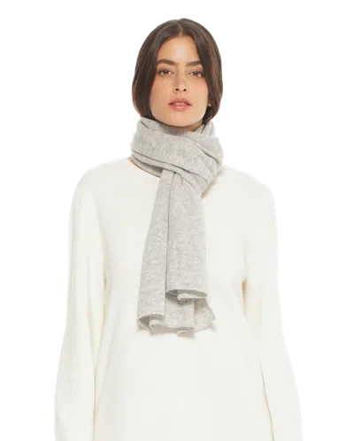 Monticelli Cashmere Pure Cashmere Cloud-soft Scarf In Gray