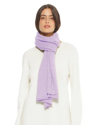 Monticelli Cashmere Pure Cashmere Cloud-soft Scarf In Purple