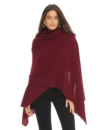 Monticelli Cashmere Pure Cashmere Feather-light Maxi Wrap Stole In Brown