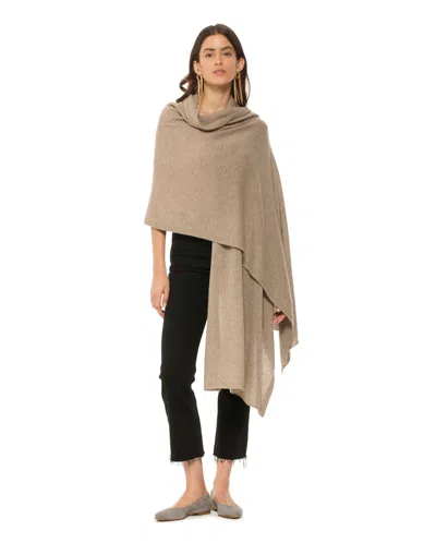 MONTICELLI CASHMERE PURE CASHMERE FEATHER-LIGHT MAXI WRAP STOLE
