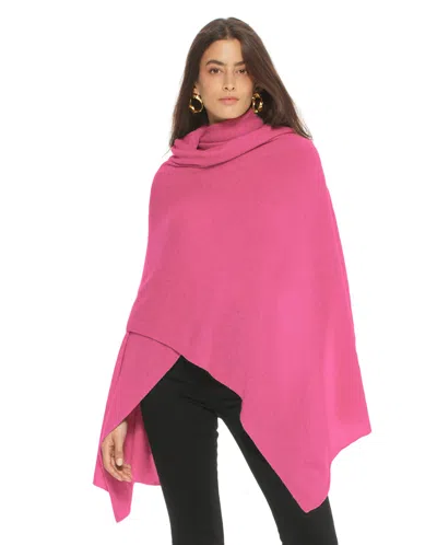 Monticelli Cashmere Pure Cashmere Feather-light Maxi Wrap Stole In Pink