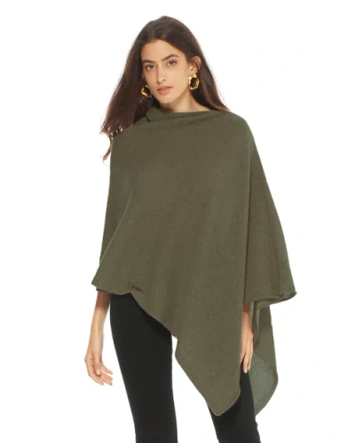Monticelli Cashmere Pure Cashmere Textured Knit Poncho In Metallic