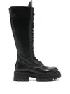 Montroi Lace-up Boots In Black