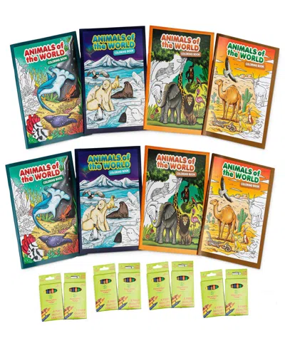 Montrose Colors Three Little Twigs Animals Of The World Coloring Books Bundle In Multi