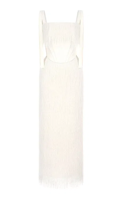 Montsand Andrea Maxi Dress In White