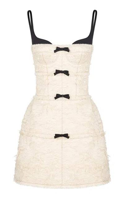 Montsand Margo Mini Dress In Neutral