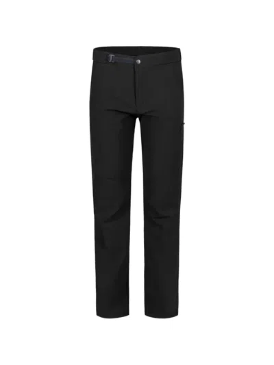 Montura Minimalist Black Cargo Pants With Secure Waistband In Multi