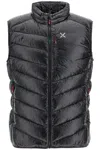 Montura Sleeveless Rip Stop Checked Helios Lightweight Down Jacket In Black