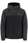 Montura Solid Color Jacket With Ribbed Details In Black