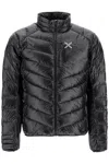 Montura Rip Stop Checked Skill Lightweight Down Jacket In Black