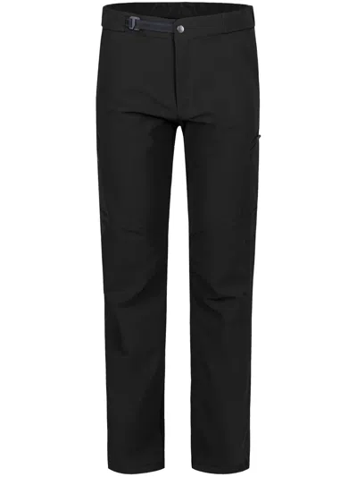 Montura Minimalist Black Cargo Pants With Secure Waistband In Multi