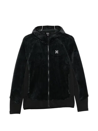 Montura Blue Navy Polyester Jacket In Black