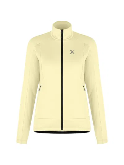 Montura Pulse Maglia Logo-print Zip-up Jacket In Neutral