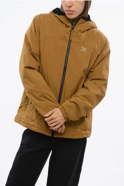 Montura Reversible Padded Jacket In Brown