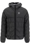 Montura Rip Stop Checked Skill Lightweight Down Jacket In Black