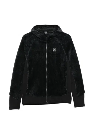 Montura Waffle-knit Hooded Jacket In Multi