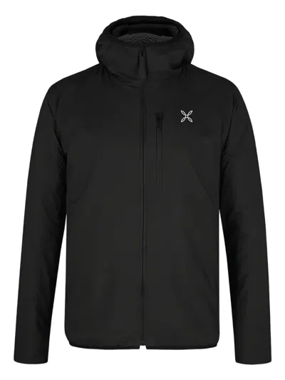 Monture Hooded Zip-fastening Sweater In Black