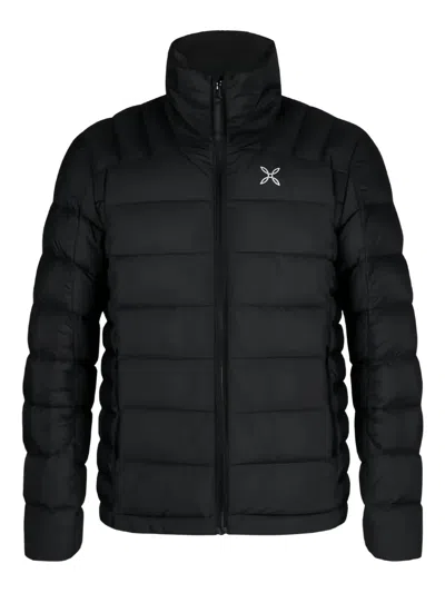 Monture Quilted High-neck Padded Jacket In Black