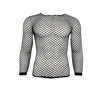 Monzlapur New York Men's Black Classic Mesh Top In Black