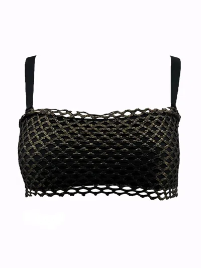 Monzlapur New York Women's Mermaid Bandeau- Gold
