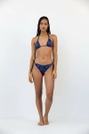 Monzlapur Serpent Bikini In Blue