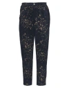 Mood One Mood_one Man Pants Navy Size 30 Polyester, Polyamide In Navy Blue