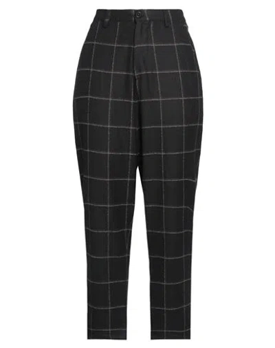 Mood One Mood_one Woman Pants Black Size 10 Polyester, Viscose