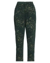 Mood One Mood_one Woman Pants Green Size 10 Polyester, Polyamide In Green