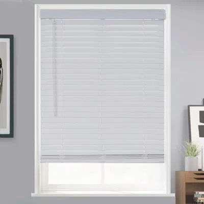 Mood Room Darkening Venetian Blind In White