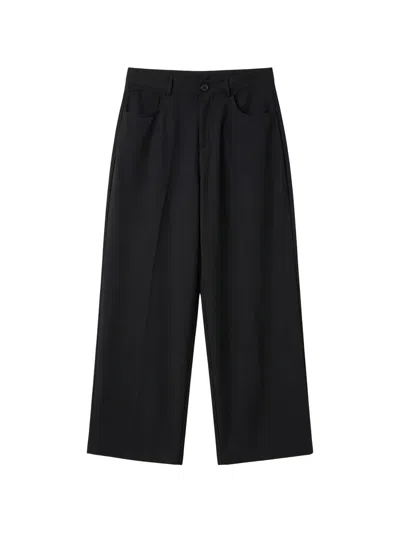 Mood Straight-leg Trousers In Black