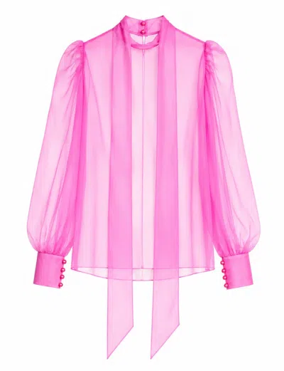 Mood Swings Women's Pink Sugar Cloud Blouse