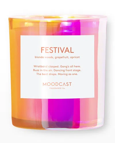 Moodcast Fragrance Co. 8 Oz. Festival Candle In Iridescent