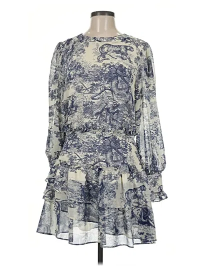 Pre-owned Moodie Casual Dress In Blue