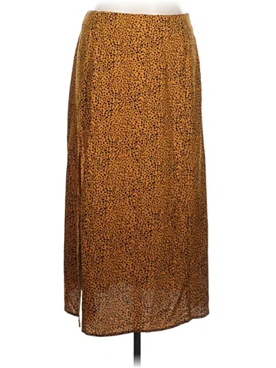Pre-owned Moodie Casual Skirt In Brown