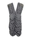 Moody Woman Short Dress Black Size L Polyester